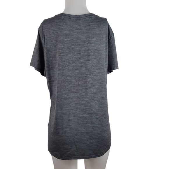 Amazon Essentials LOT OF 4 Pink/Blue/Orange/Gray Heathered Short Sleeve Top XXL - Picture 8 of 10